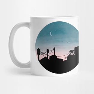 Evening Views in Watercolor Mug